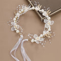 Kids' Girls Pearl and Flower Design Headbands and Wristbands childrensterritory