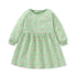 Round Neck Printed Casual Dresses For Girls childrensterritory