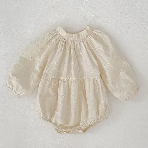 Baby Kids Long Sleeves Lace Design Christmas Party Costumes