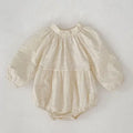 Baby Kids Long Sleeves Lace Design Christmas Party Costumes childrensterritory