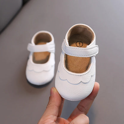 Cute Lace Design Baby Girl Non Slip Princess Crib Shoes childrensterritory