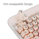 Mechanical OS/Pink Keyboards with Three Connection Types childrensterritory
