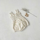 Baby Girl Pleated Romper for Summer