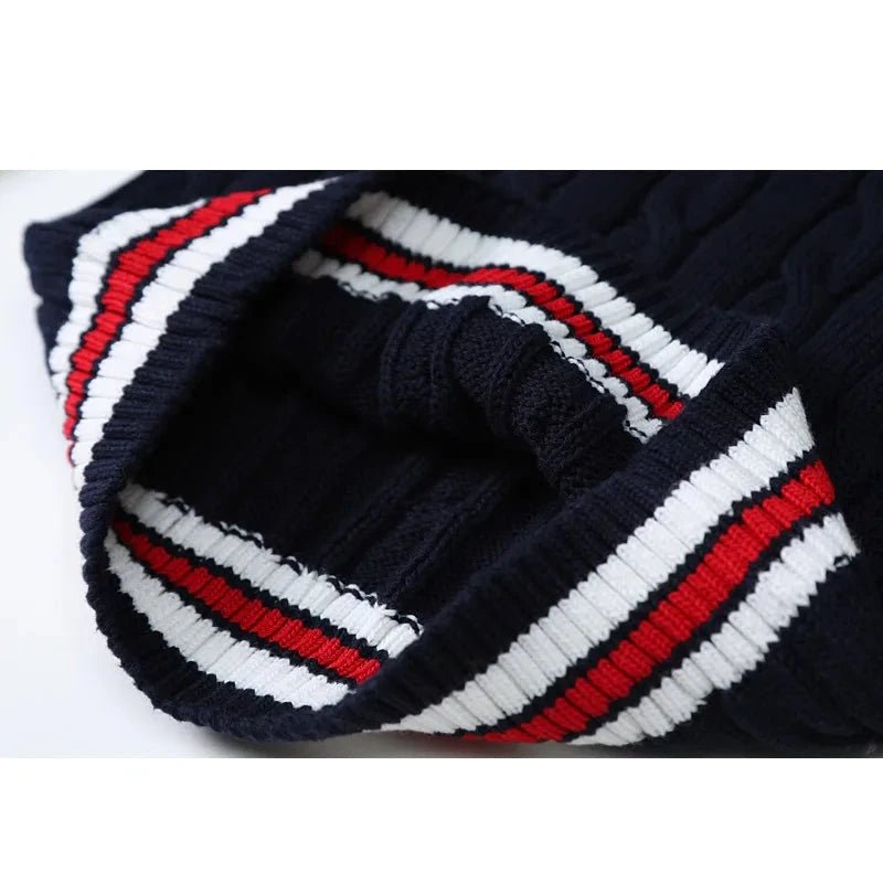 Mink Velvet Warm Knitted Sweaters for Kids Boys and Girls childrensterritory