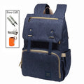 Waterproof Maternity Backpack with USB, Rechargeable Holder