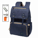 Waterproof Maternity Backpack with USB, Rechargeable Holder