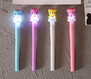 4pcs Unicorn Design Gel Ink Pen with LED Light for Kids childrensterritory