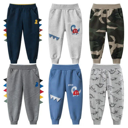 Kids Warm Elastic Waist Camouflage Sports Trousers childrensterritory