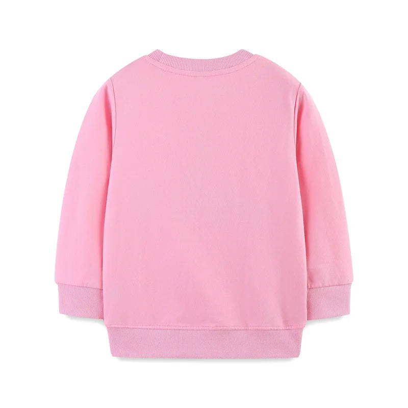 Various Cartoon Design Little Girls' Long Sleeve Sweatshirts
