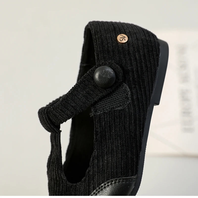 Little Boys and Girls Slip On Black Leather Shoes childrensterritory