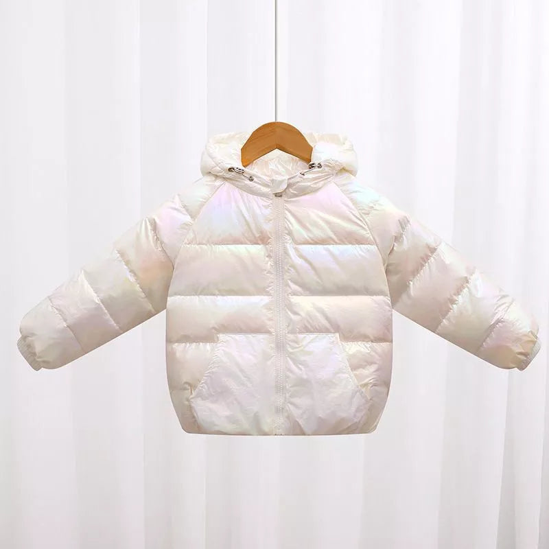 Colorful, Bright Hooded Duck Down Jackets for Babies and Kids childrensterritory