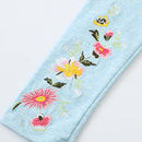 Flower Design Embroidery Cotton Leggings For Girls childrensterritory