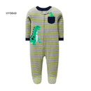 Newborn One-Piece Cotton Rompers with Zipper for All Seasons childrensterritory