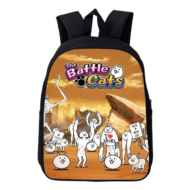Kids Cartoon Print Stylish School Bags