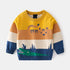Kids Long-Sleeved Cartoon Print Winter Sweater childrensterritory