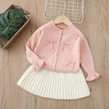 Girls’ Stylish Long-Sleeved Winter Outfit childrensterritory