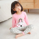 Long Sleeve Cartoon Design Kids Winter Warm Pajamas Sets childrensterritory