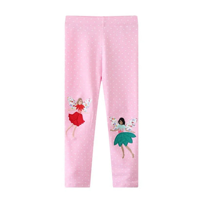 Animal Butterfly Sequin Straight Leggings for Girls childrensterritory