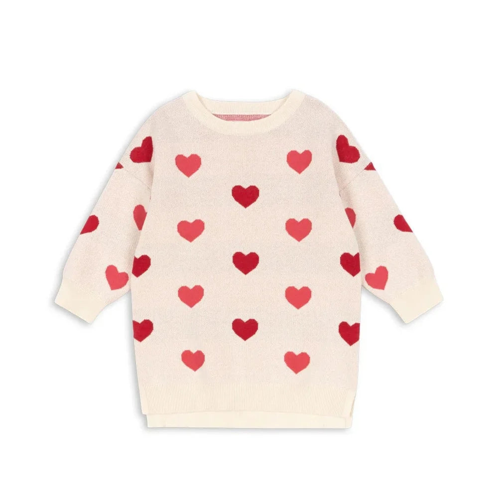 Full-Sleeve Printed Autumn Sweaters For Kids