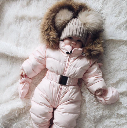 Baby Boy/Girl Warm Thick Hooded Snowsuit/Outerwear