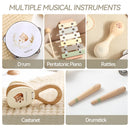 Wooden Musical Instruments for Early Education in Infants childrensterritory
