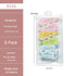 6Pcs/pack Portable Mini Correction Tapes Set childrensterritory