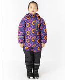 Plus Velvet Windproof Kids One-piece Thickening Ski Suit childrensterritory