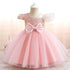 Baby Girls Sequins Fly Sleeves Tutu Wedding Party Princess Outfits childrensterritory