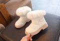 Little Boys Girls Casual Plush Winter Soft Boots childrensterritory