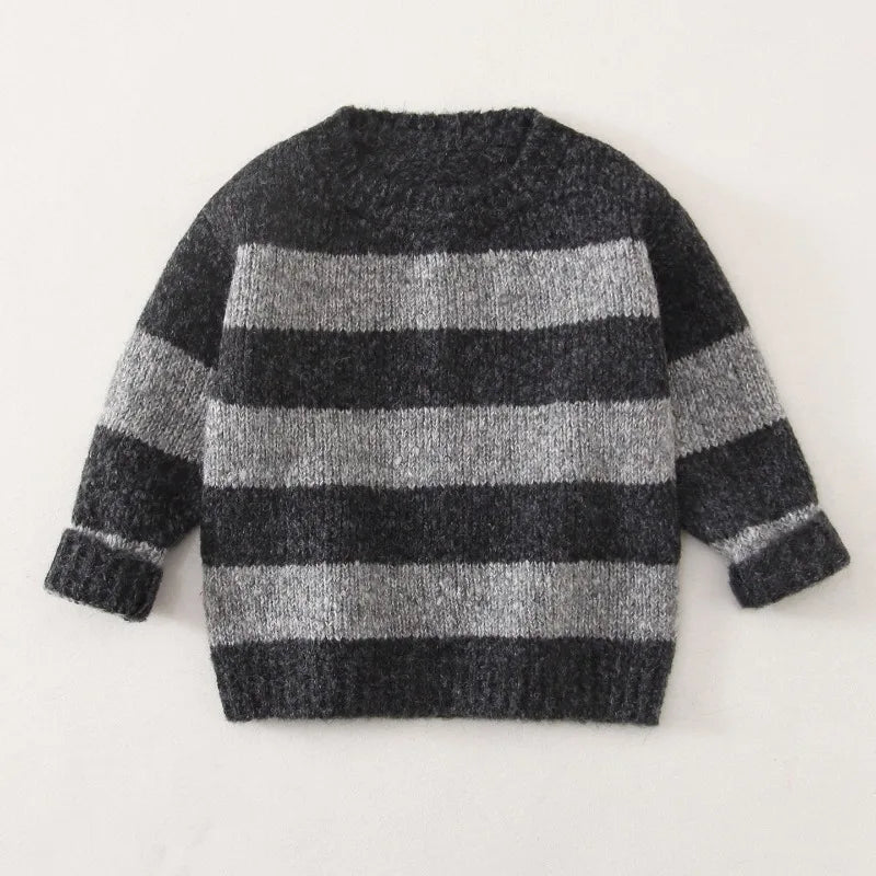 Boys' Long-Sleeved Soft Winter Sweaters