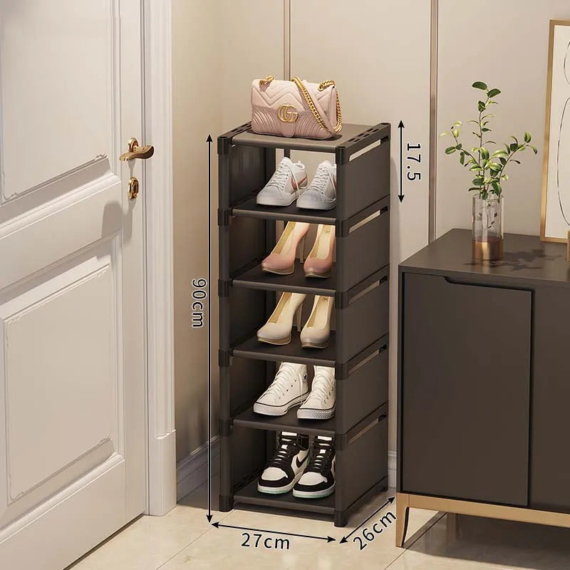 5 to 7-Layer Space-Saving Shoe Cabinet Shoe Organizer childrensterritory