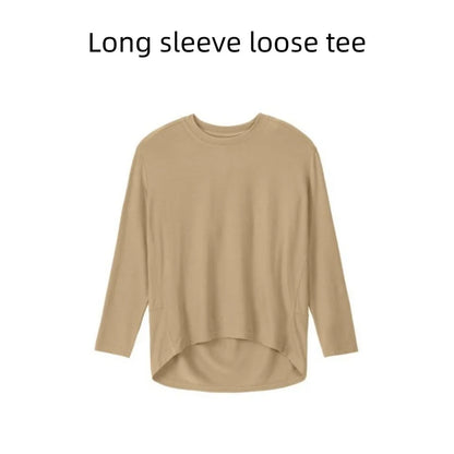 Solid Colour Full Sleeves Summer Clothing Sets For Girls childrensterritory