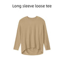 Solid Colour Full Sleeves Summer Clothing Sets For Girls childrensterritory