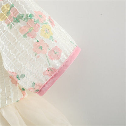 Baby GirlS Chinese Style Patchwork Princess Dress childrensterritory