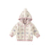 Kids Girls Heart Design Knitted Hooded Zipper Cardigan childrensterritory