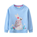 Kids' Long-Sleeved Animal Print Winter Sweatshirts childrensterritory