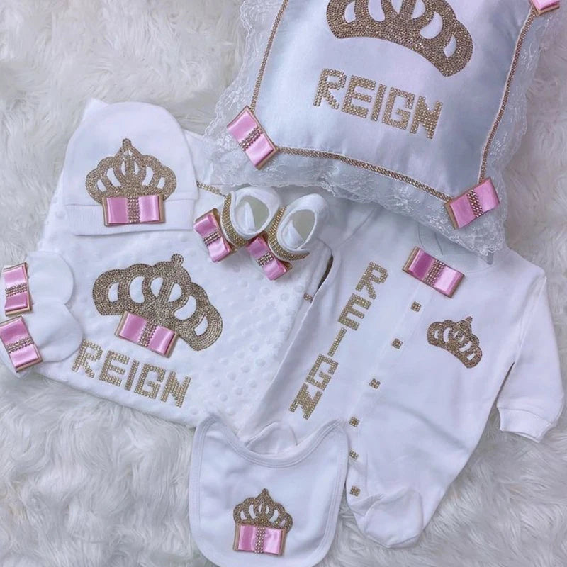 Designer Newborn Baby Cotton Clothing Set in One Pack childrensterritory