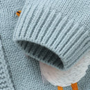 Cartoon Goose Design Baby Knitted Cardigan childrensterritory