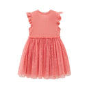Kids Girls Cartoon Rabbit Embroidery Summer Party Dress childrensterritory