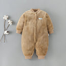 Baby Kids Cartoon Design Winter Bodysuits childrensterritory