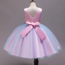 Girls Floral Design Tutu Elegant Party Dresses childrensterritory