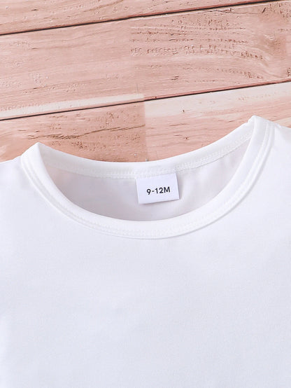 Various Cartoon Print Kids Girls Boys Cotton T-Shirts