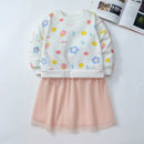 Long-Sleeved Cartoon Print Winter Hoodies For Kids childrensterritory