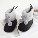 Soft Sole Furry Snow Boots First Walkers for Baby Girls childrensterritory