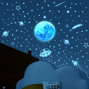 Glow-in-the-Dark Stickers of Realistic Stars and Moons childrensterritory