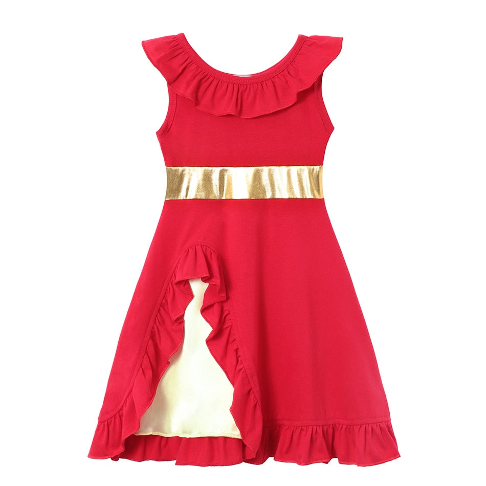 Kids GIrls Disney Princess Birthday Party Costume for Summer childrensterritory