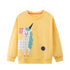 Little Girls Lovely Cotton Printed Sweatshirts childrensterritory