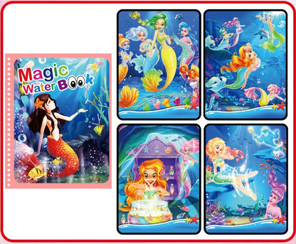 Kids Magic Water Coloring Books Toys for Birthday Gifts childrensterritory