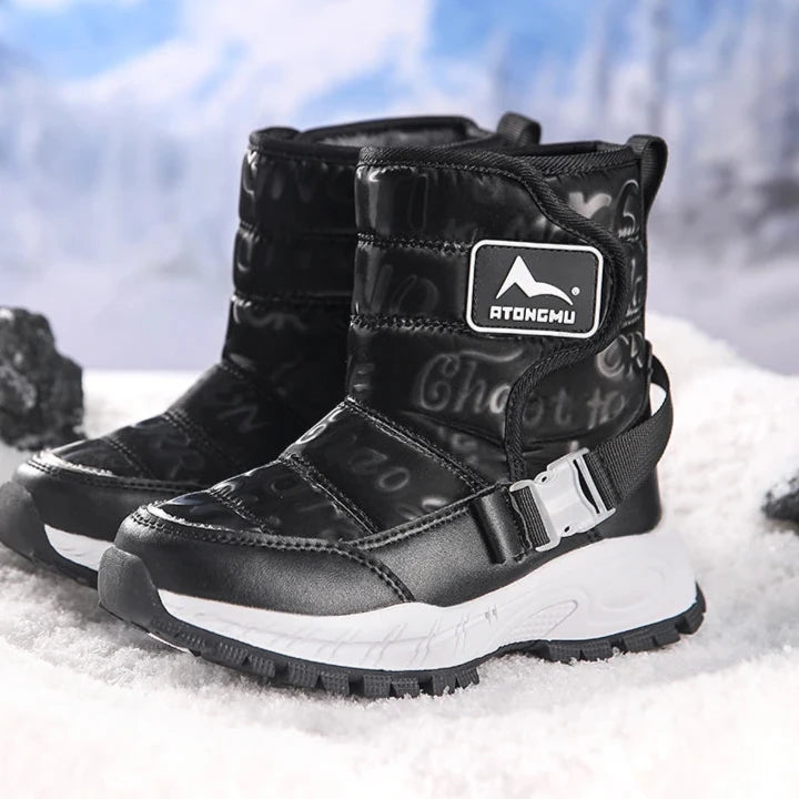 Outdoor Waterproof Warm Long Boots For Girls childrensterritory