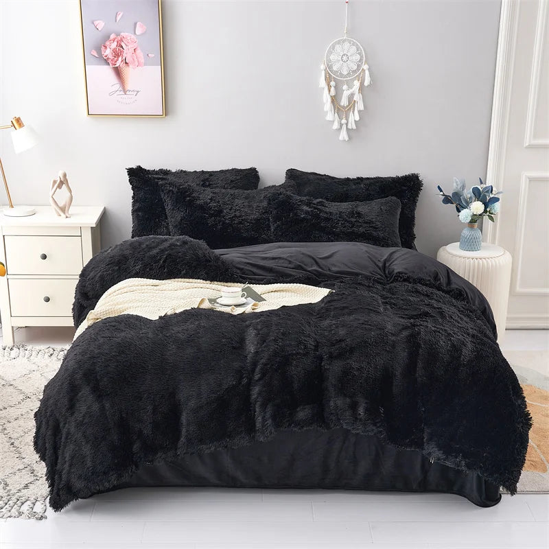 Three-piece Set of Cozy Bedding for Single and Double Beds childrensterritory